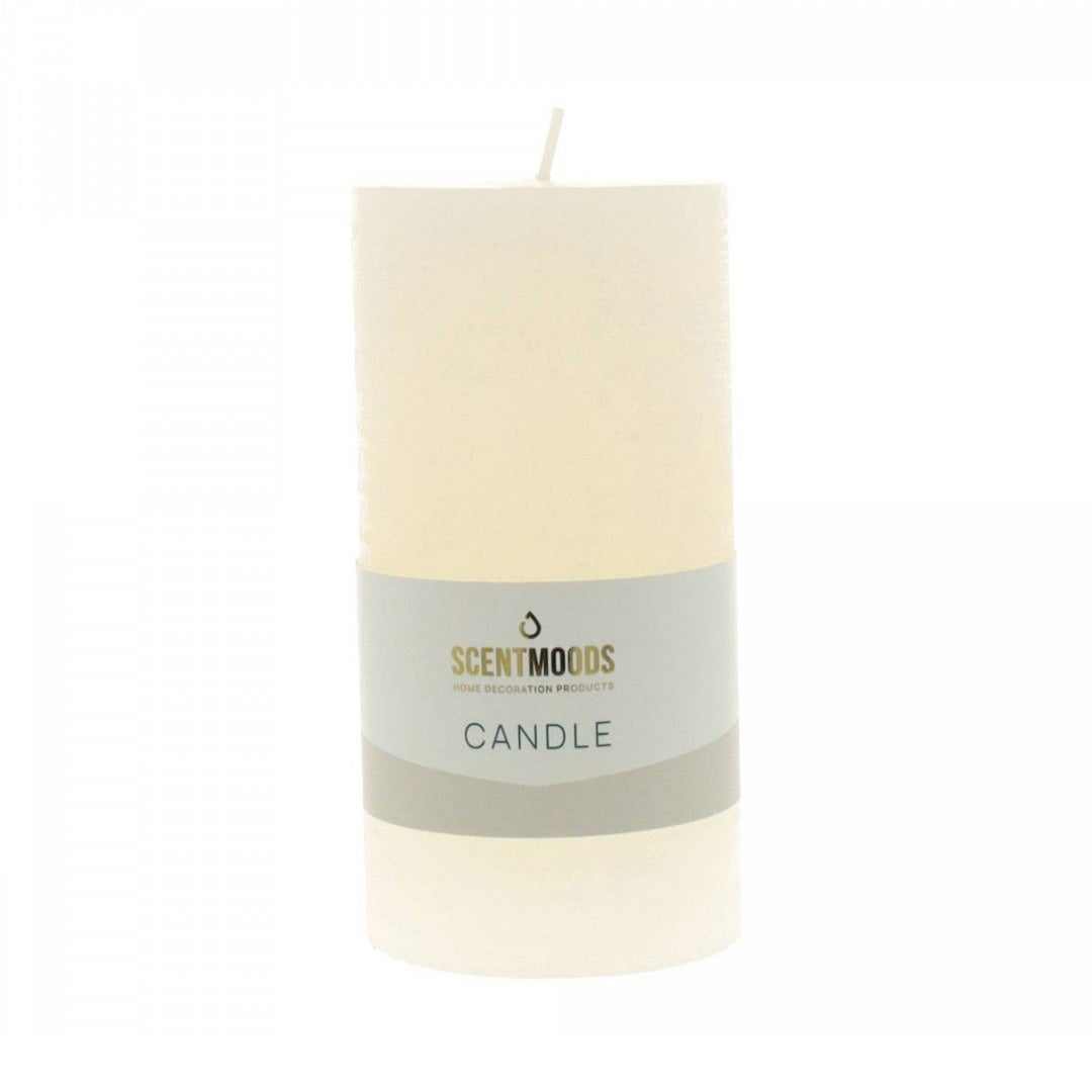 Kaars rustiek ivory 6x12cm ScentMoods Kaars rustiek ivory 6x12cm ScentMoods