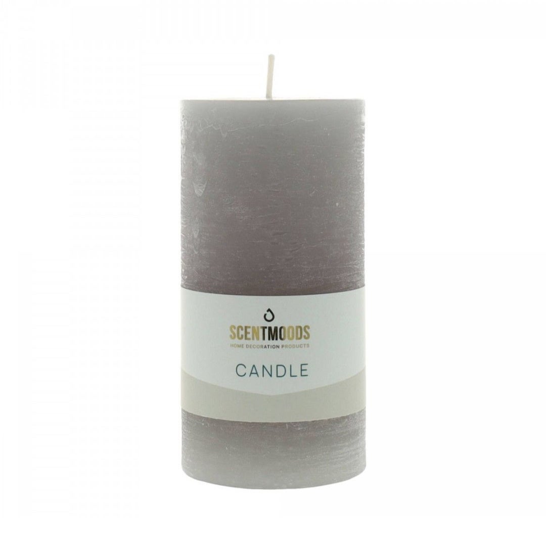 Kaars rustiek grey 6x12cm ScentMoods Kaars rustiek grey 6x12cm ScentMoods