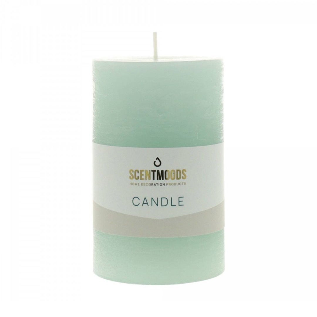 Kaars rustiek green 6x10cm ScentMoods Kaars rustiek green 6x10cm ScentMoods