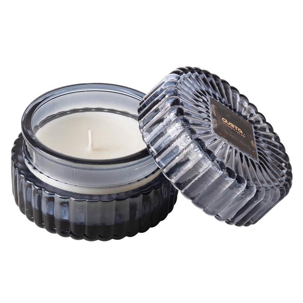 Geurkaars ribbelglas dieren Geurkaars ribbelglas dieren
