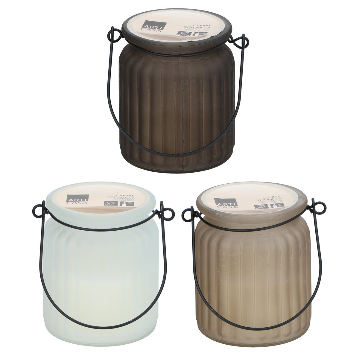 Kaars Citronella D7,8 cm Arti Casa Kaars Citronella D7,8 cm Arti Casa