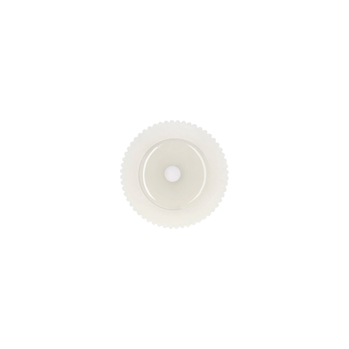 Kaars rib melt LED 7 x 15 cm wit Kaars rib melt LED 7 x 15 cm wit