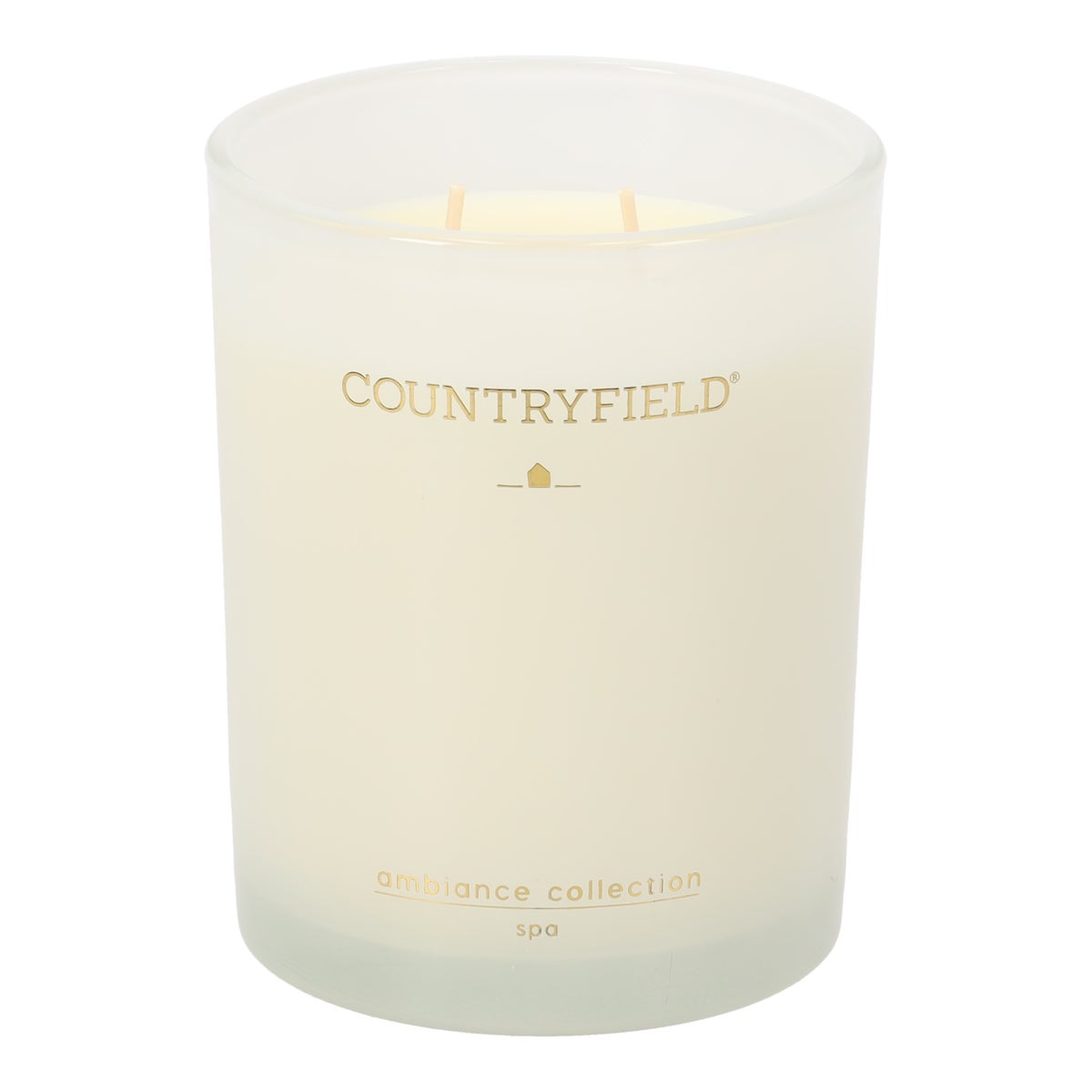 Geurkaars L Spa wit Countryfield Geurkaars L Spa wit Countryfield