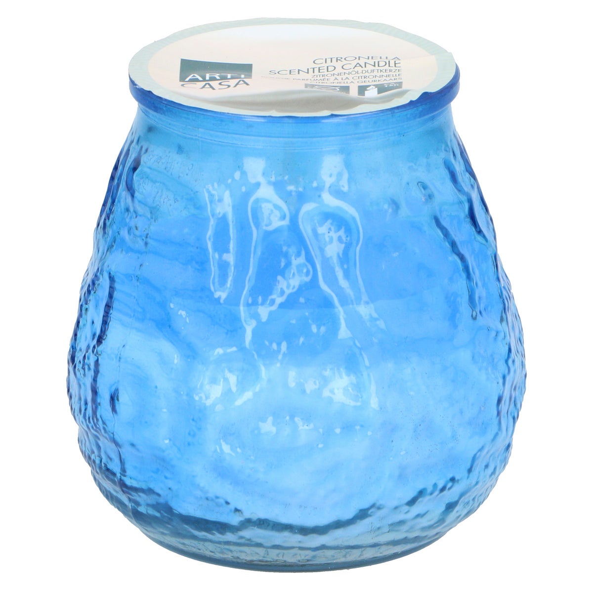 Citronellakaars 9,8 x 9,8 cm diverse kleuren Citronellakaars 9,8 x 9,8 cm diverse kleuren