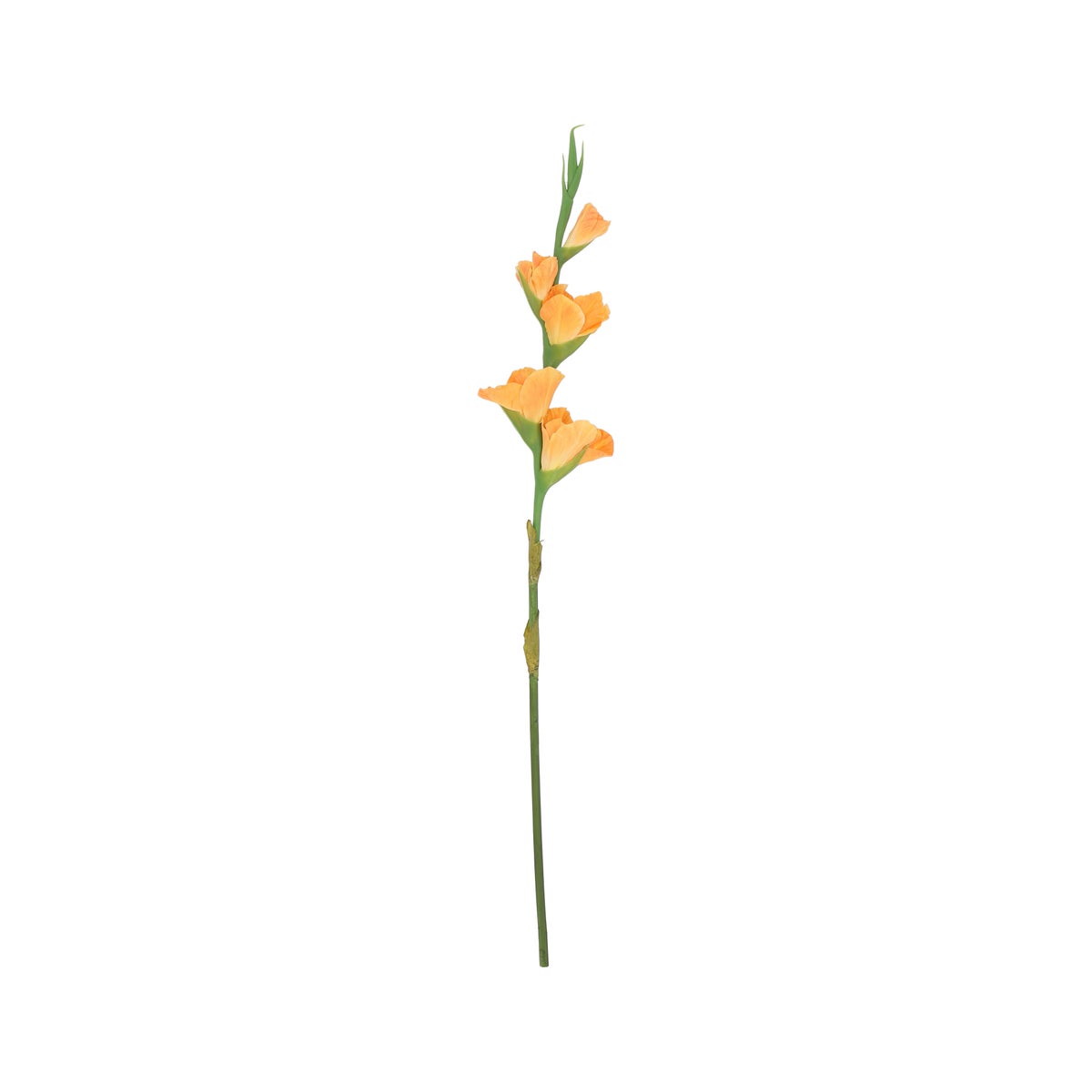 Tak Gladiool real touch oranje 84 cm Tak Gladiool real touch oranje 84 cm