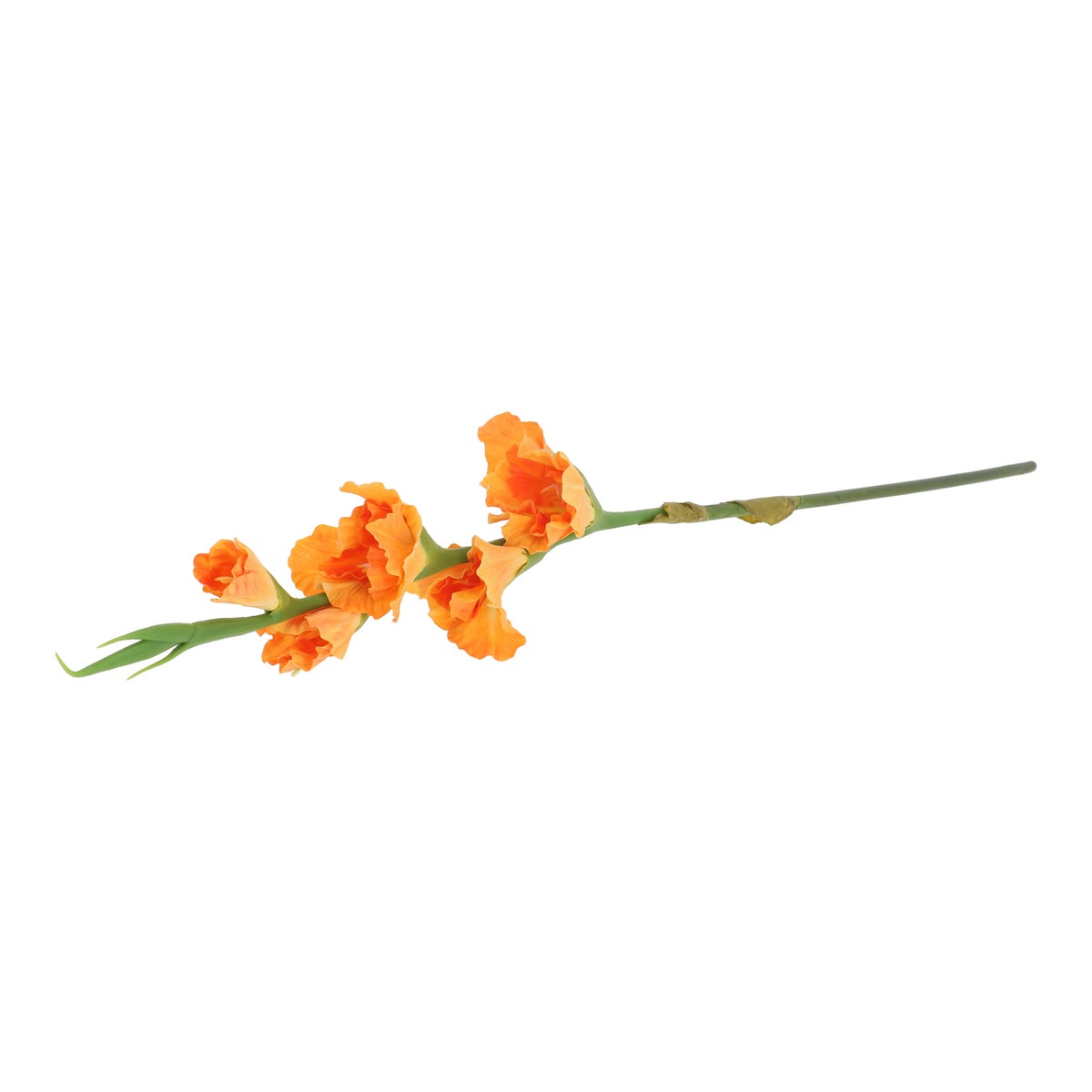 Tak Gladiool real touch oranje 84 cm Tak Gladiool real touch oranje 84 cm