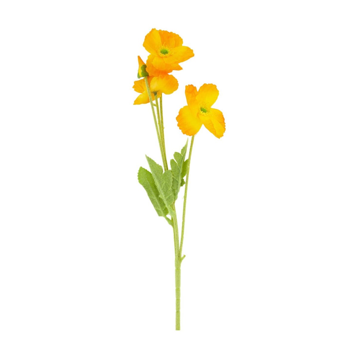Tak poppy 22 x 12 x 12 cm geel Tak poppy 22 x 12 x 12 cm geel
