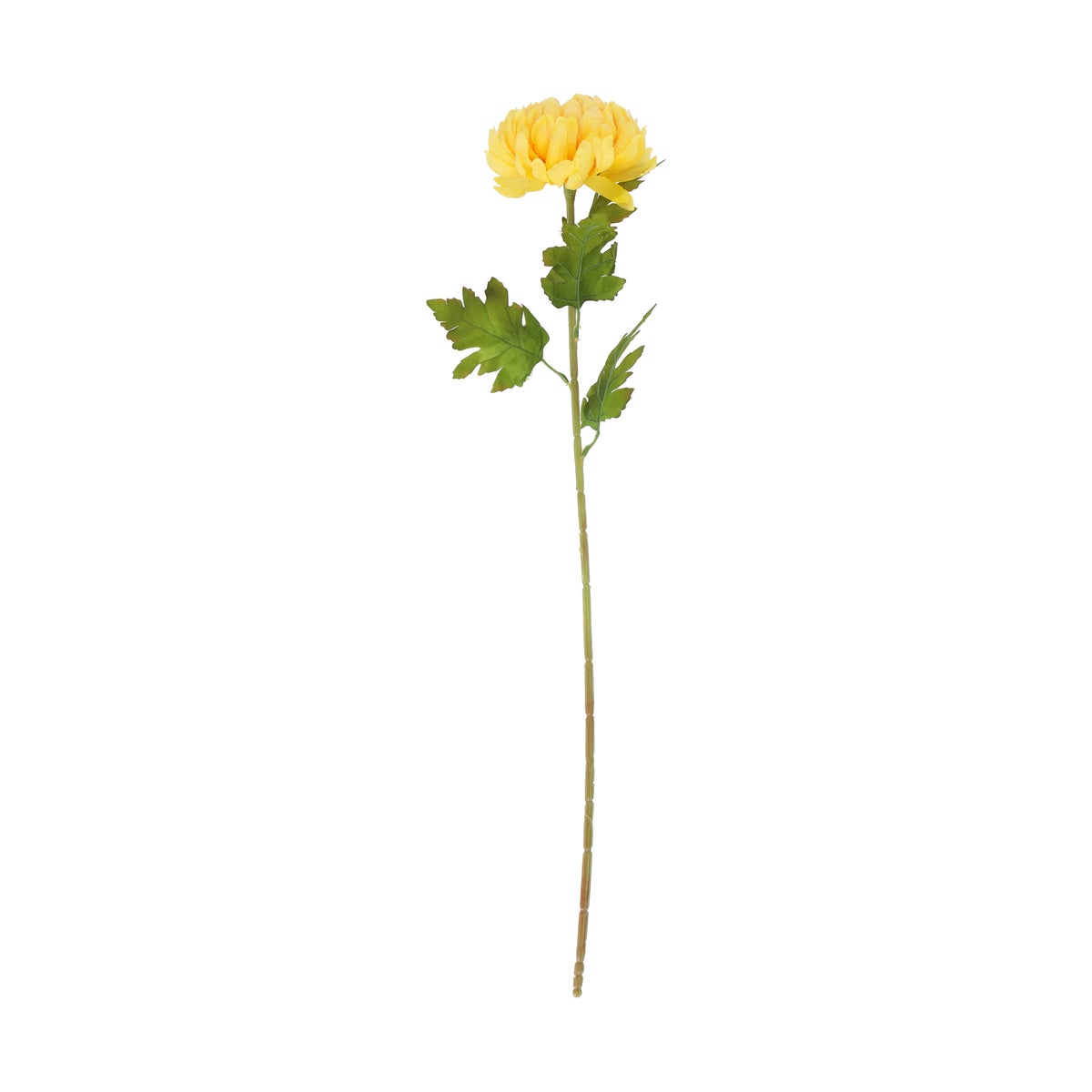 Chrysanthemum op steel 74 cm geel Chrysanthemum op steel 74 cm geel