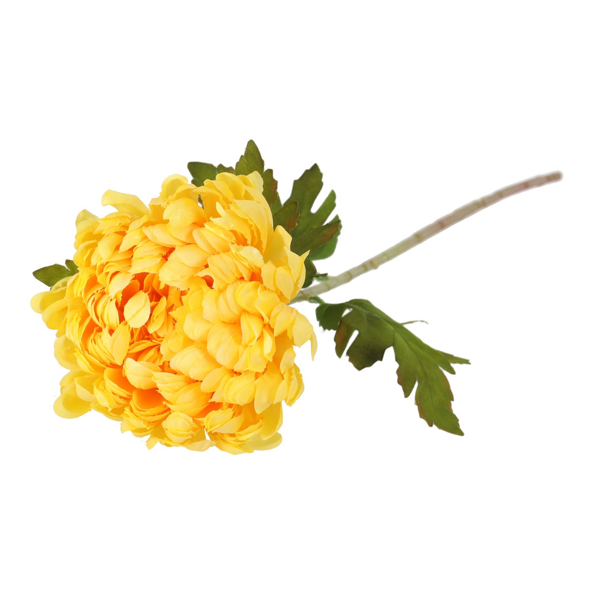 Chrysanthemum op steel 74 cm geel Chrysanthemum op steel 74 cm geel