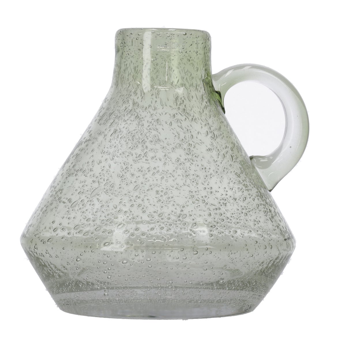 Vaas glas Cotia groen 17 cm Vaas glas Cotia groen 17 cm