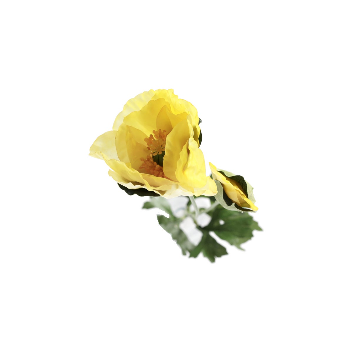Bloem Poppy geel 60 cm Bloem Poppy geel 60 cm