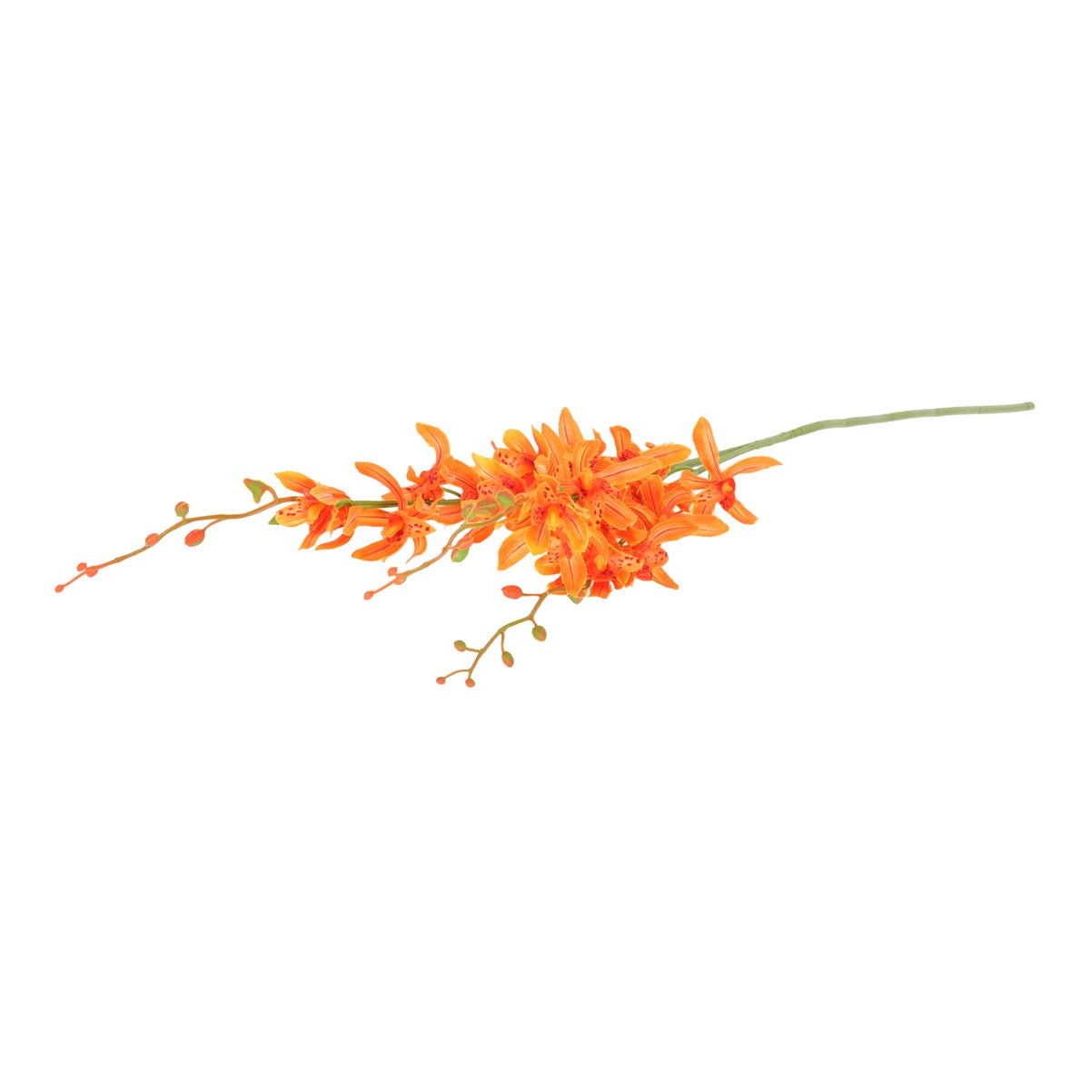 Tak Orchidee oranje 95 cm Tak Orchidee oranje 95 cm
