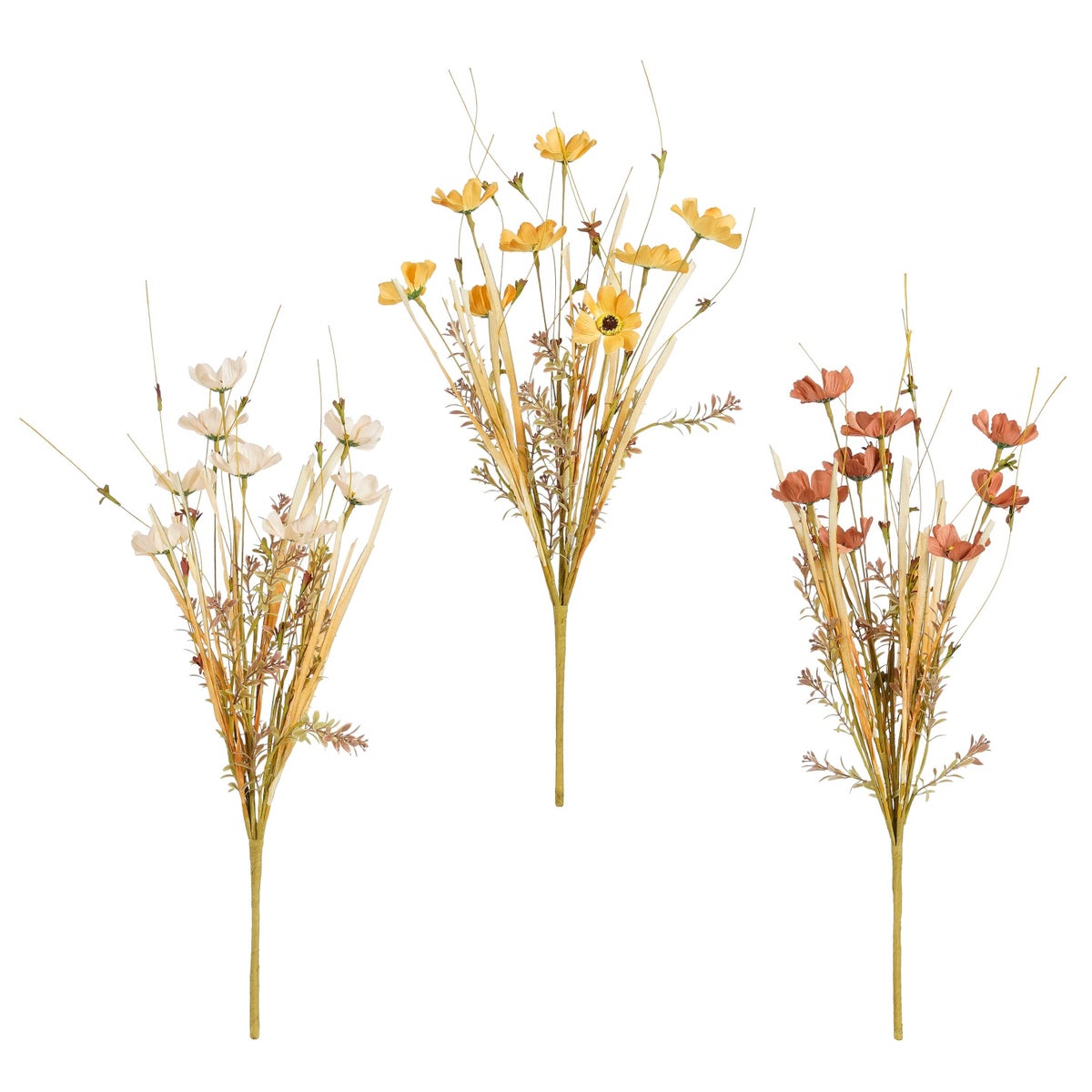 Tak Cosmos creme bruin 56cm 3 assorti Tak Cosmos creme bruin 56cm 3 assorti