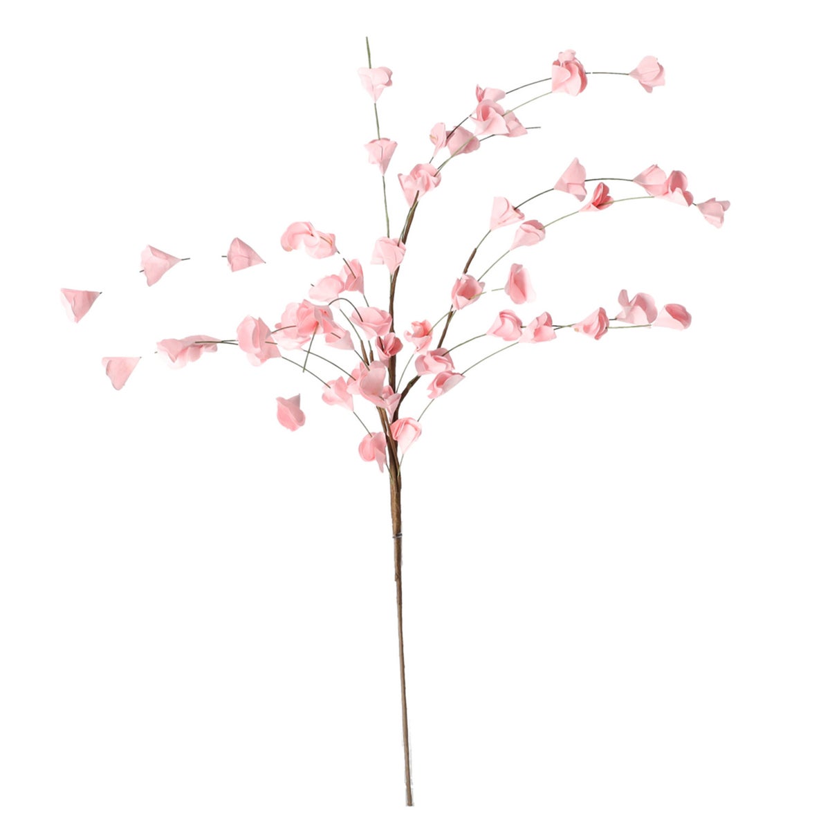 Tak blad roze 60cm Tak blad roze 60cm