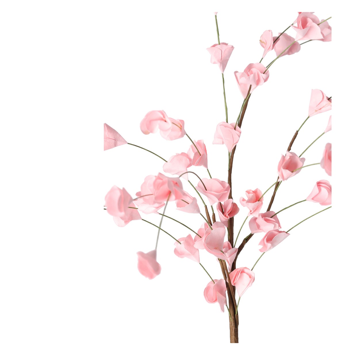 Tak blad roze 60 cm Tak blad roze 60 cm