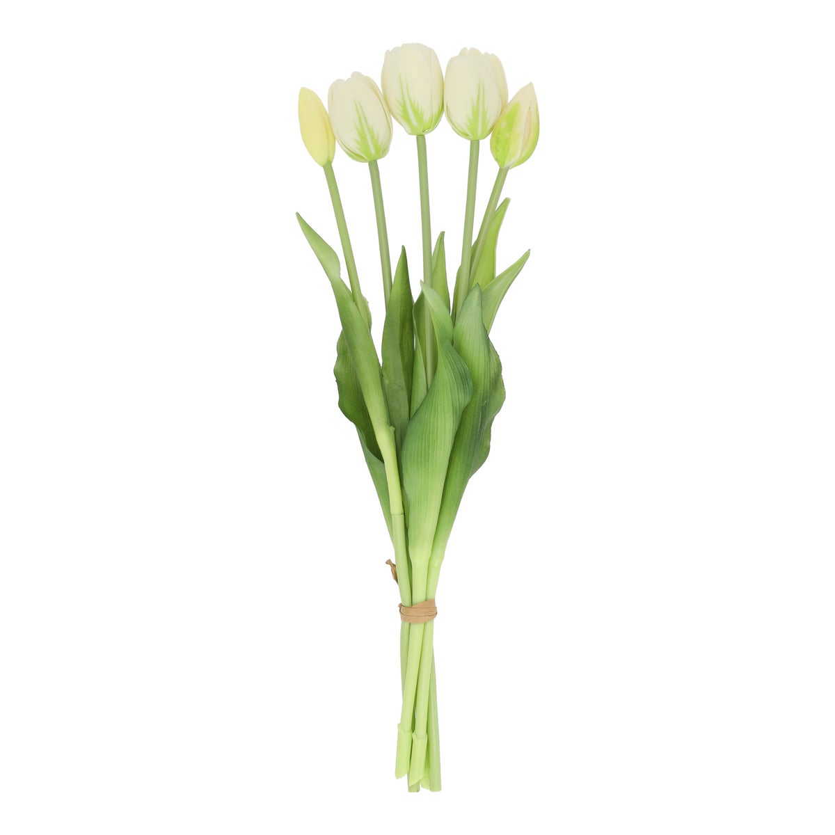 Tulp real touch 5 stuks wit Tulp real touch 5 stuks wit