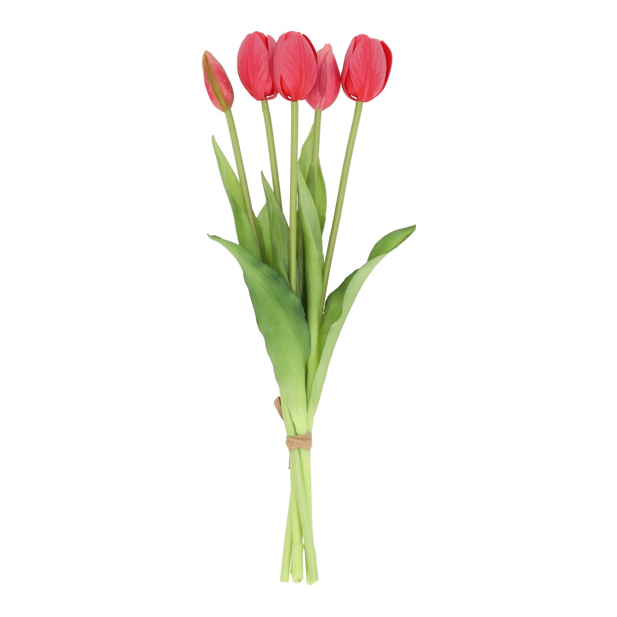 Tulp real touch 5 stuks roze Tulp real touch 5 stuks roze