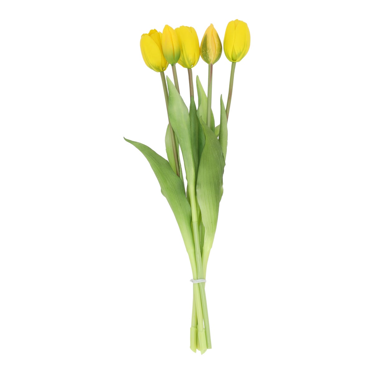 Tulp real touch 5 stuks geel Tulp real touch 5 stuks geel