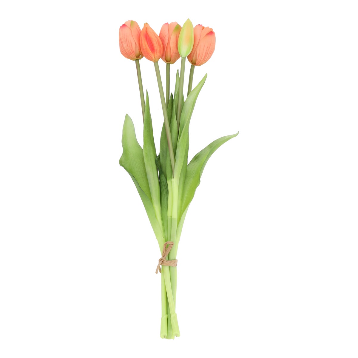 Tulp real touch 5 stuks peach Tulp real touch 5 stuks peach