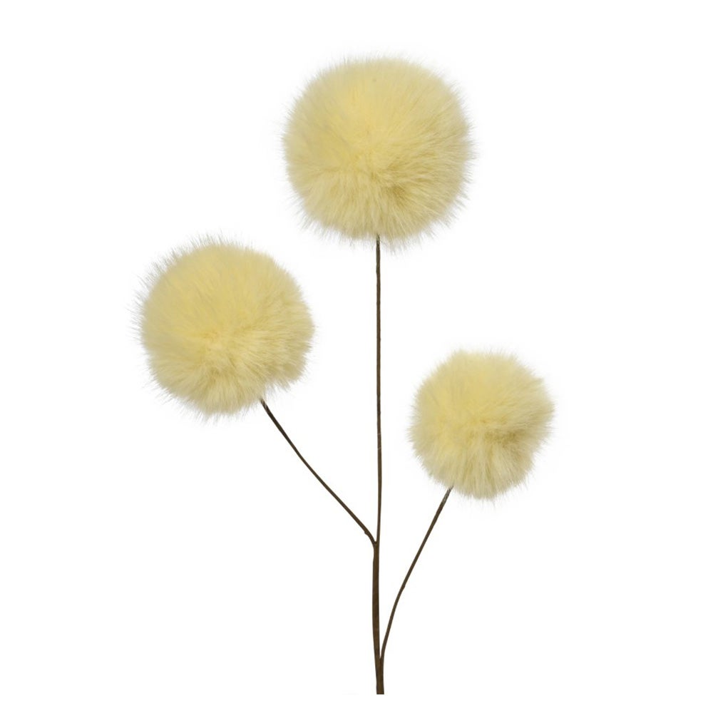 Tak fluffy zacht geel 70 cm Tak fluffy zacht geel 70 cm