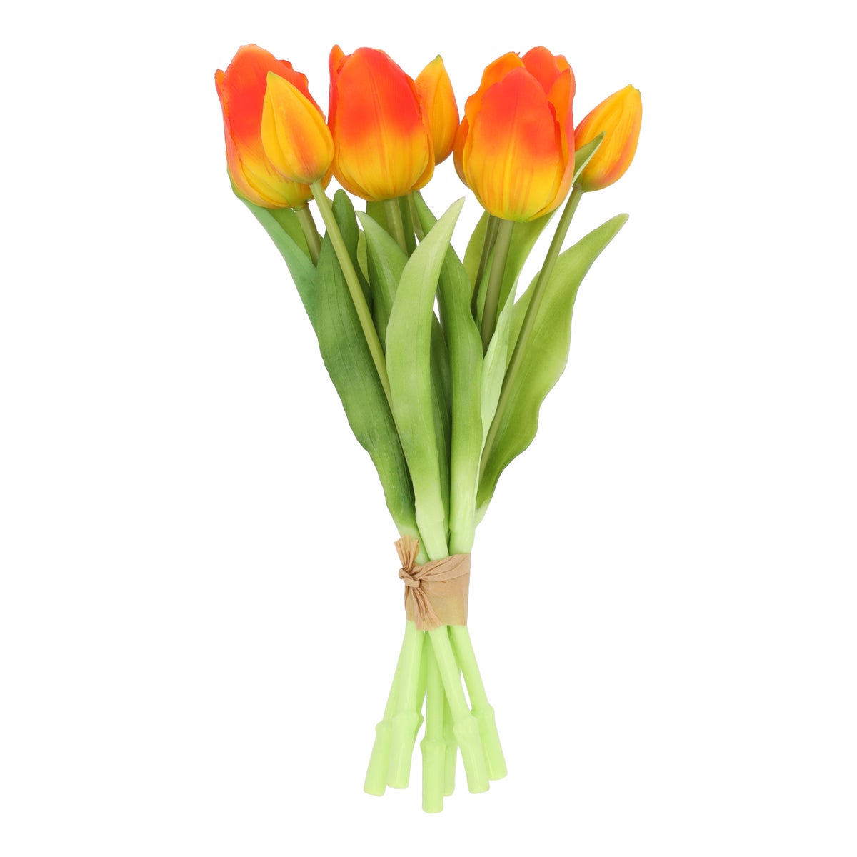 Tulp real touch 7 stuks oranje Tulp real touch 7 stuks oranje