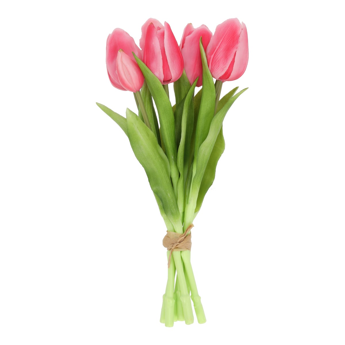 Tulp real touch 7 stuks fuchsia Tulp real touch 7 stuks fuchsia