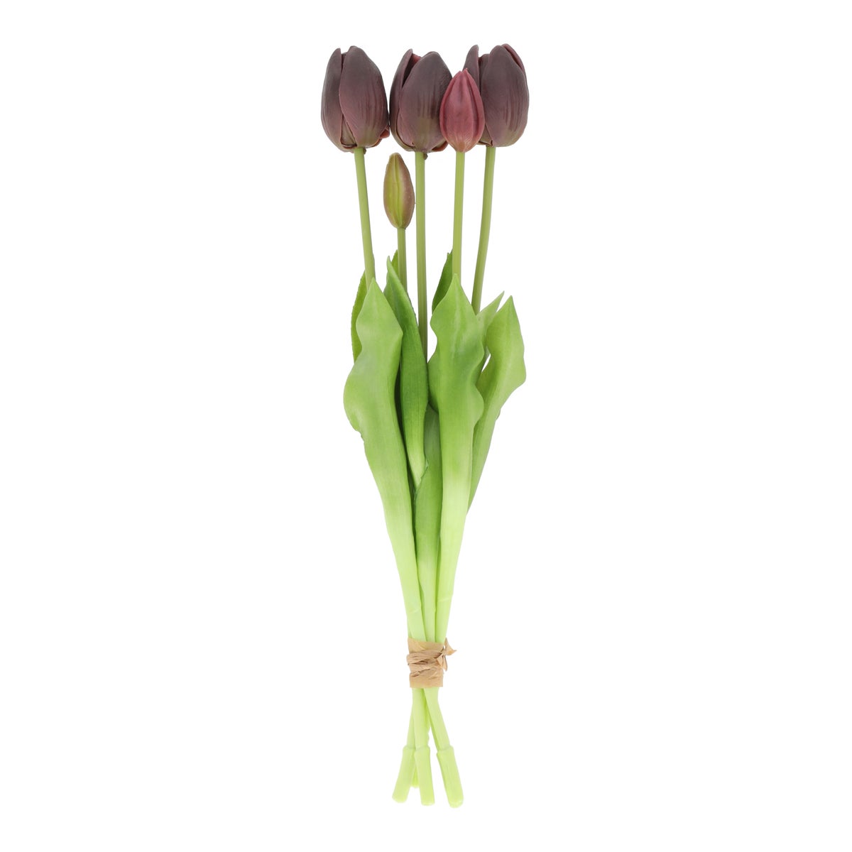 Tulp real touch v2 5 stuks mauve Tulp real touch v2 5 stuks mauve