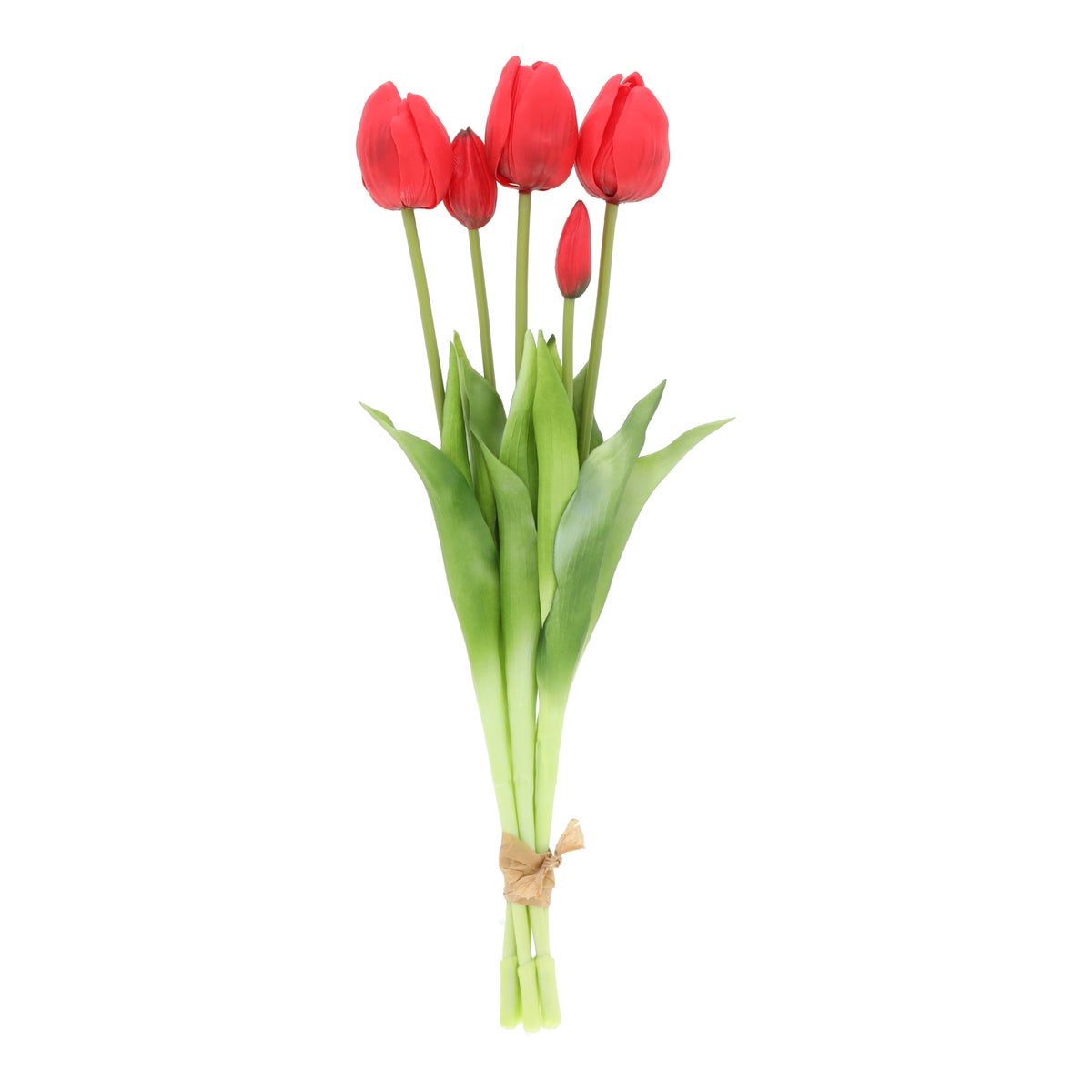 Tulp real touch v2 5 stuks rood Tulp real touch v2 5 stuks rood