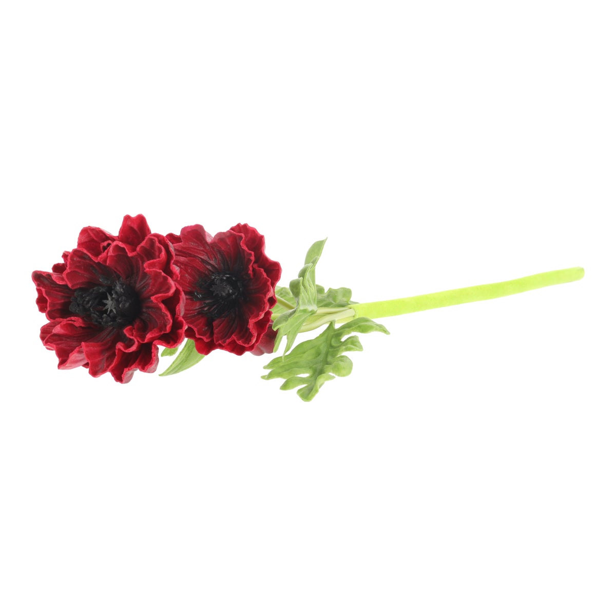 Papaver real touch 55 cm bordeaux Papaver real touch 55 cm bordeaux