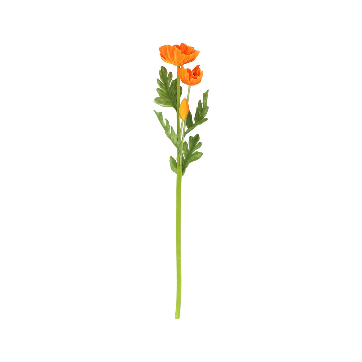 Papaver real touch 55 cm oranje Papaver real touch 55 cm oranje