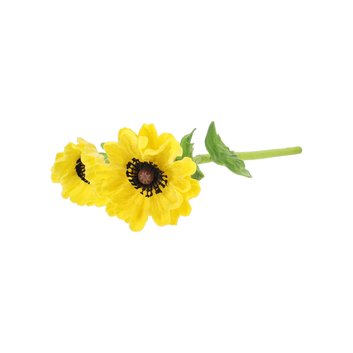 Papaver real touch 55 cm geel Papaver real touch 55 cm geel