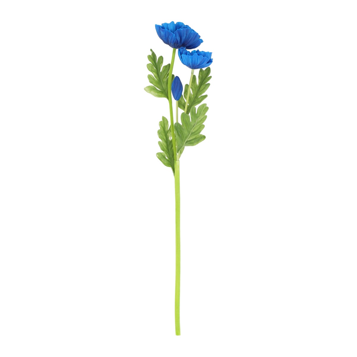 Papaver real touch 55 cm blauw Papaver real touch 55 cm blauw