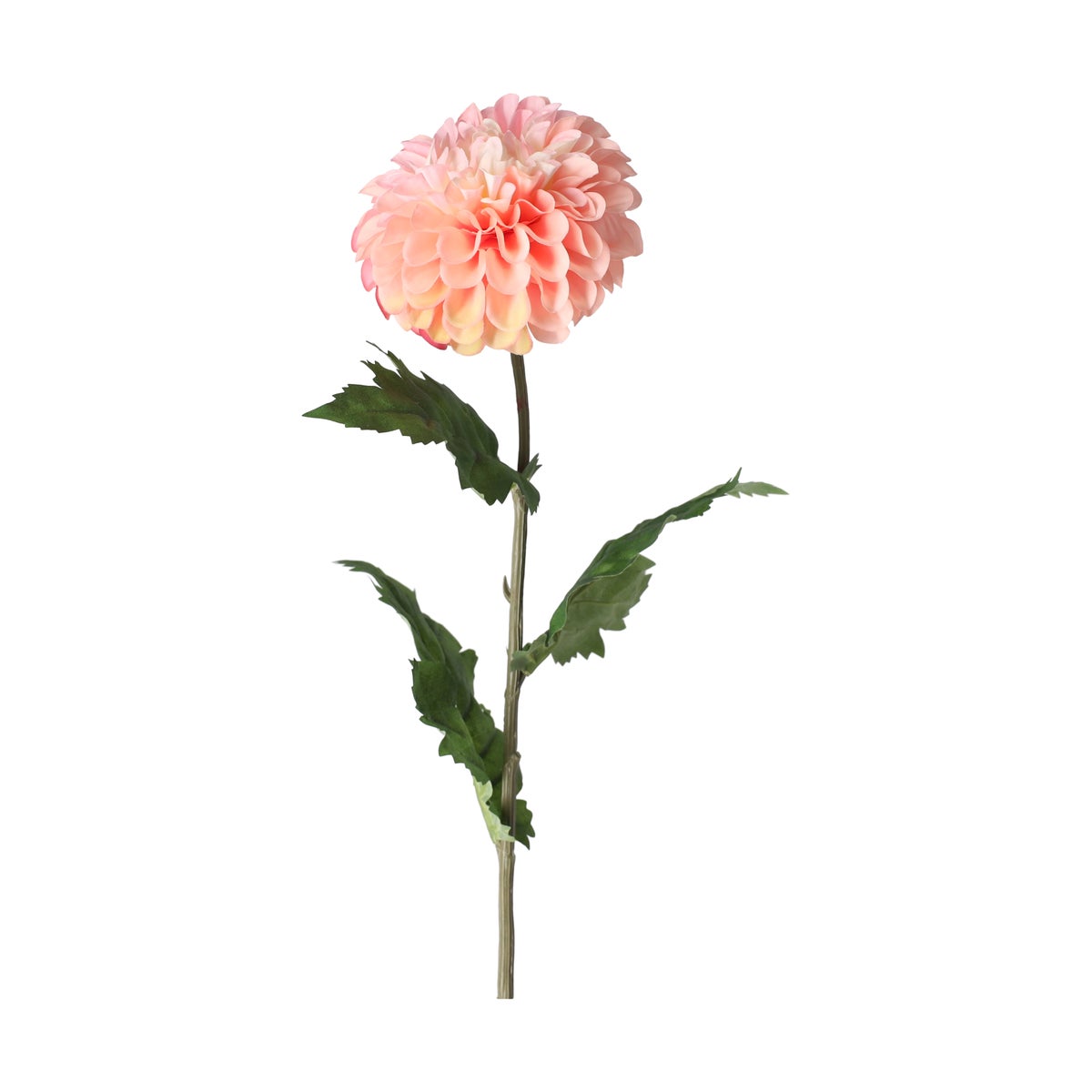 Dahlia op steel roze 75 cm Dahlia op steel roze 75 cm