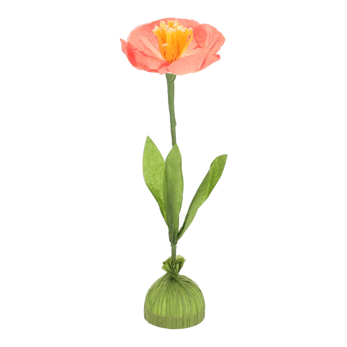 Bloem papier poppy 40 cm Bloem papier poppy 40 cm