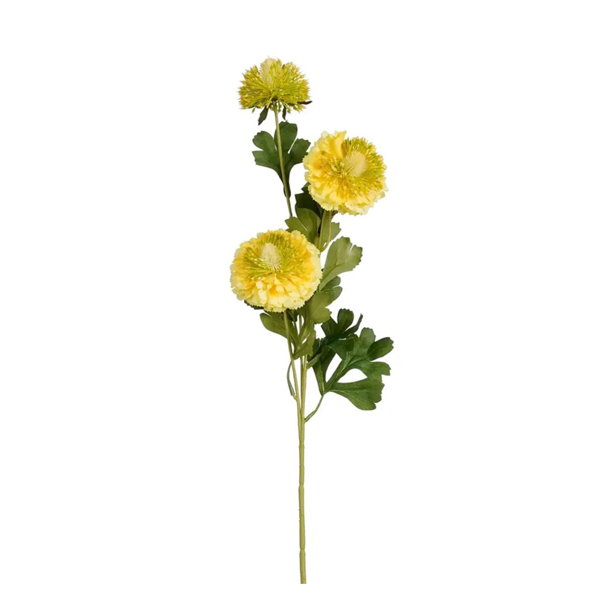 Tak real touch lente bloem geel 77 cm Tak real touch lente bloem geel 77 cm