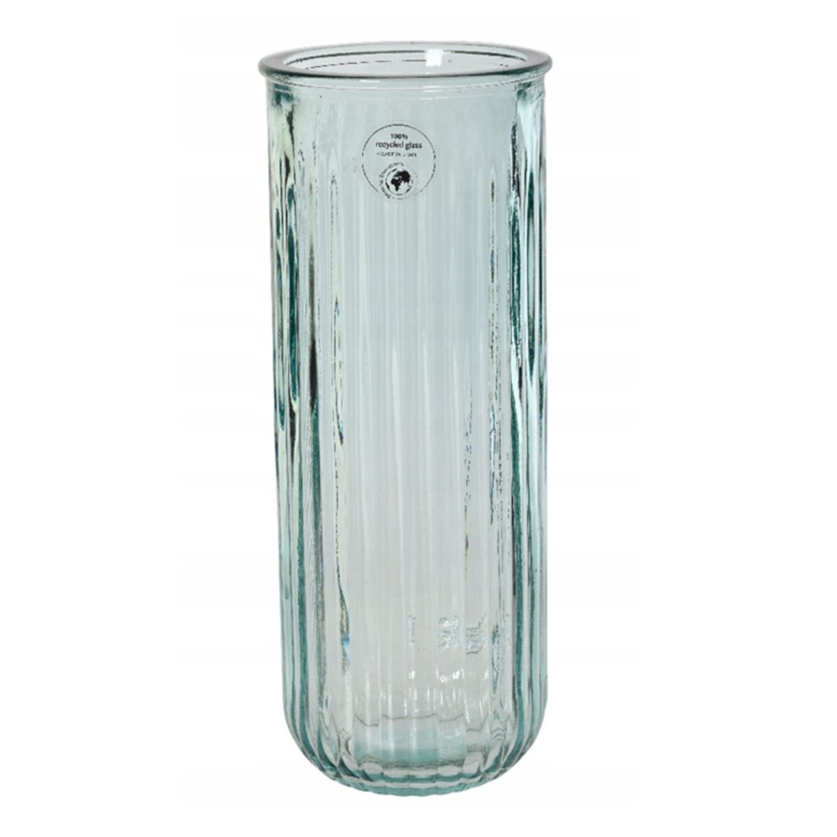 Vaas gerecycled glas 28 cm Vaas gerecycled glas 28 cm