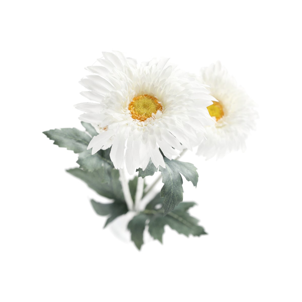 Bloem op steel wit 68 cm Bloem op steel wit 68 cm