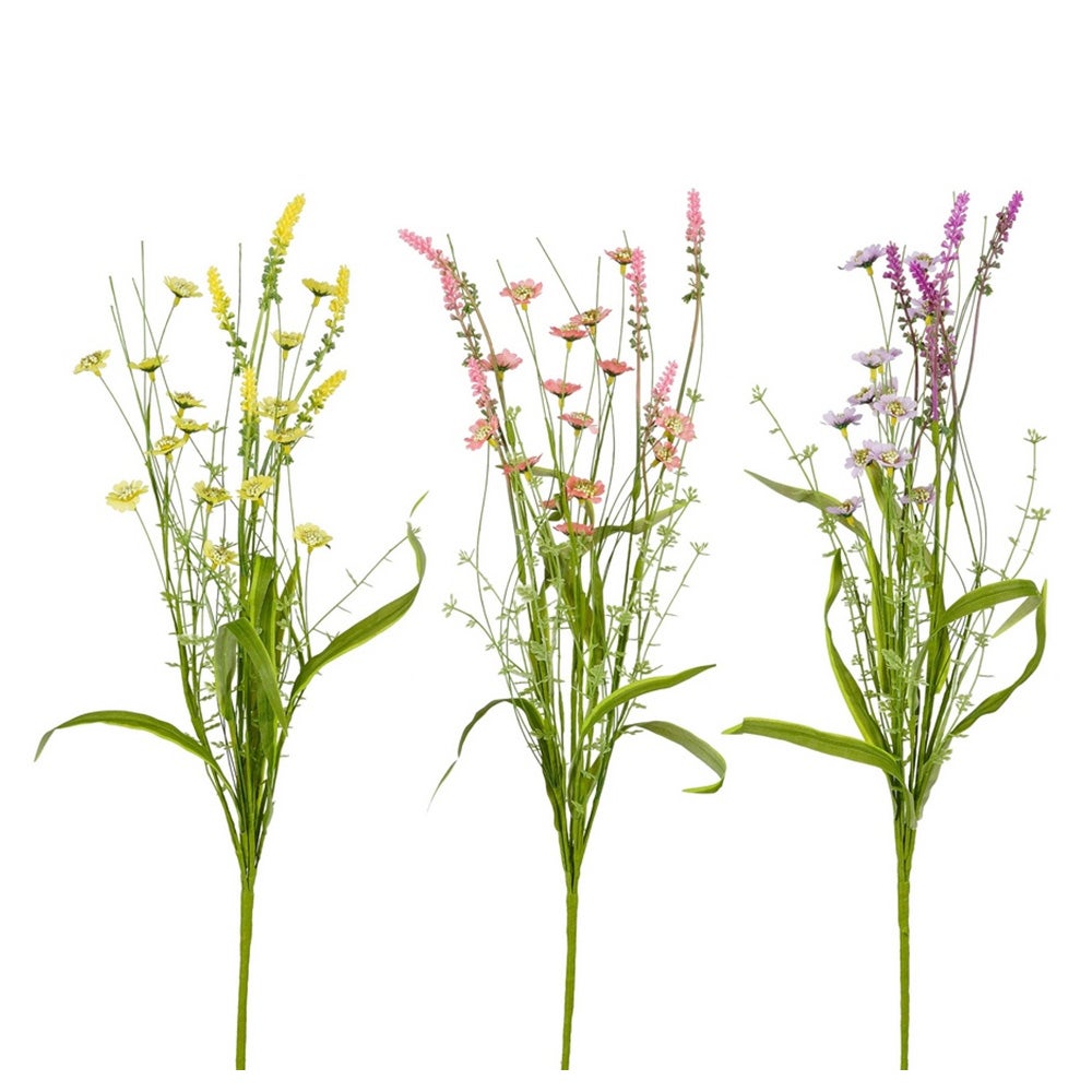 Tak Margriet roze geel paars 59 cm 3 assorti Tak Margriet roze geel paars 59 cm 3 assorti