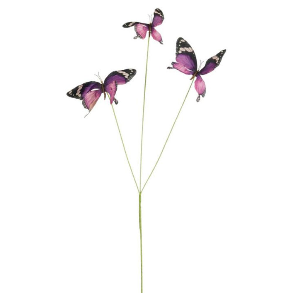 Tak vlinder paars 75 cm Tak vlinder paars 75 cm