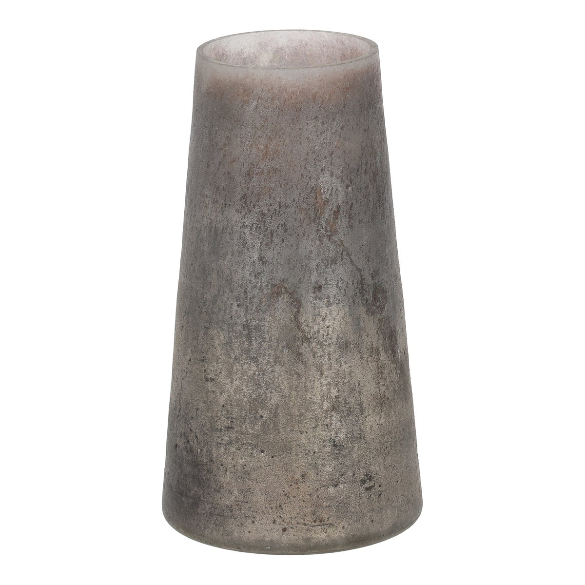 Vaas bullet zilver 16 cm Vaas bullet zilver 16 cm