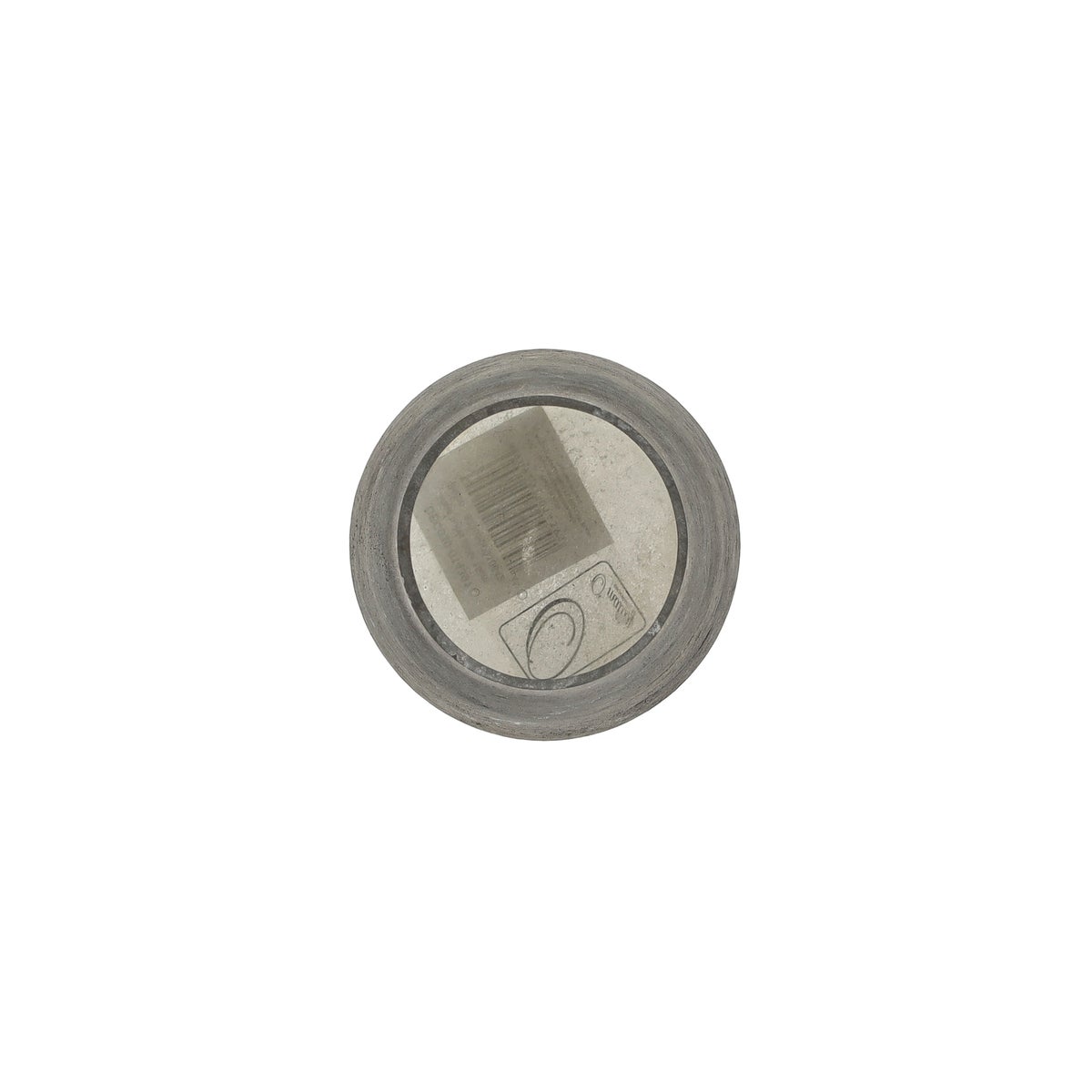 Vaas bullet zilver 16 cm Vaas bullet zilver 16 cm
