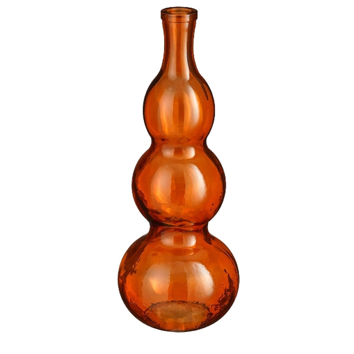 Vaas Benito recycled oranje 45x17cm Vaas Benito recycled oranje 45x17cm