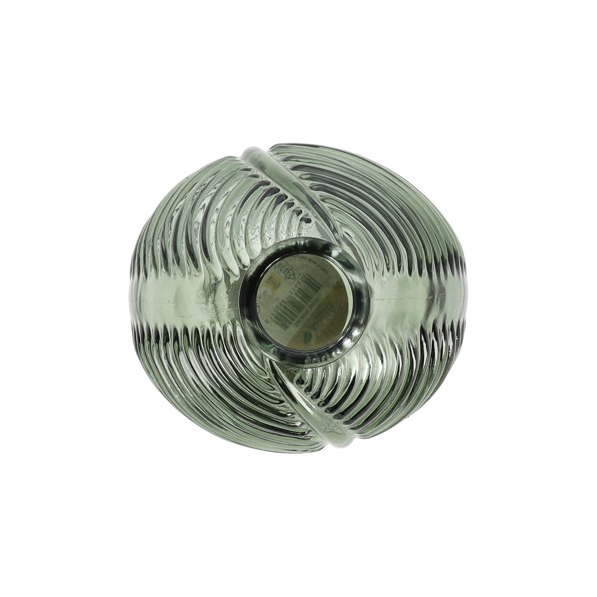 Vaas glas Joelle groen 13 cm Vaas glas Joelle groen 13 cm