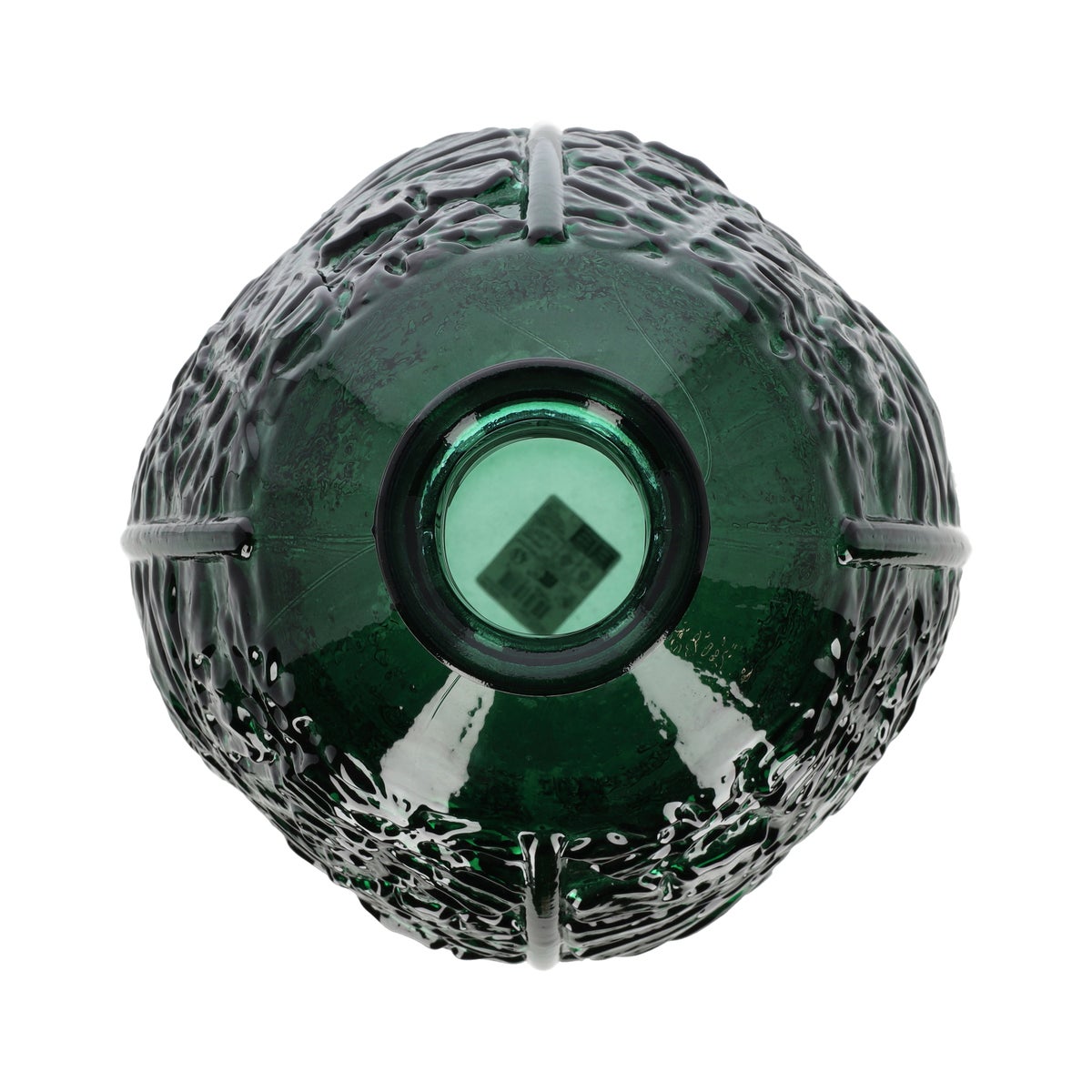 Vaas gerecycled glas groen 59 cm Vaas gerecycled glas groen 59 cm