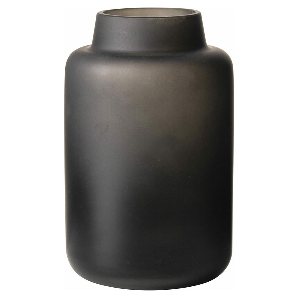 Vaas glas 16 cm zwart Vaas glas 16 cm zwart