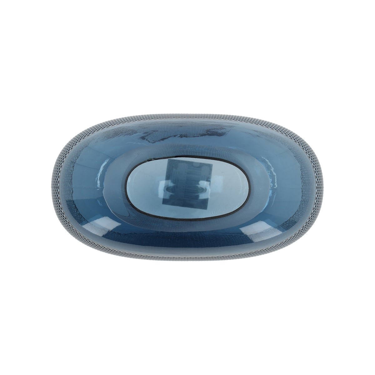 Vaas glas 20 x 22 cm blauw Vaas glas 20 x 22 cm blauw