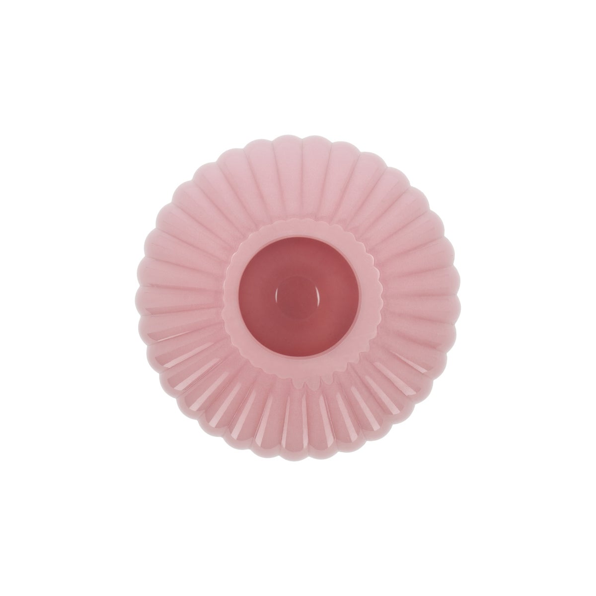 Vaas glas 16 x 26 cm 2tone roze Vaas glas 16 x 26 cm 2tone roze