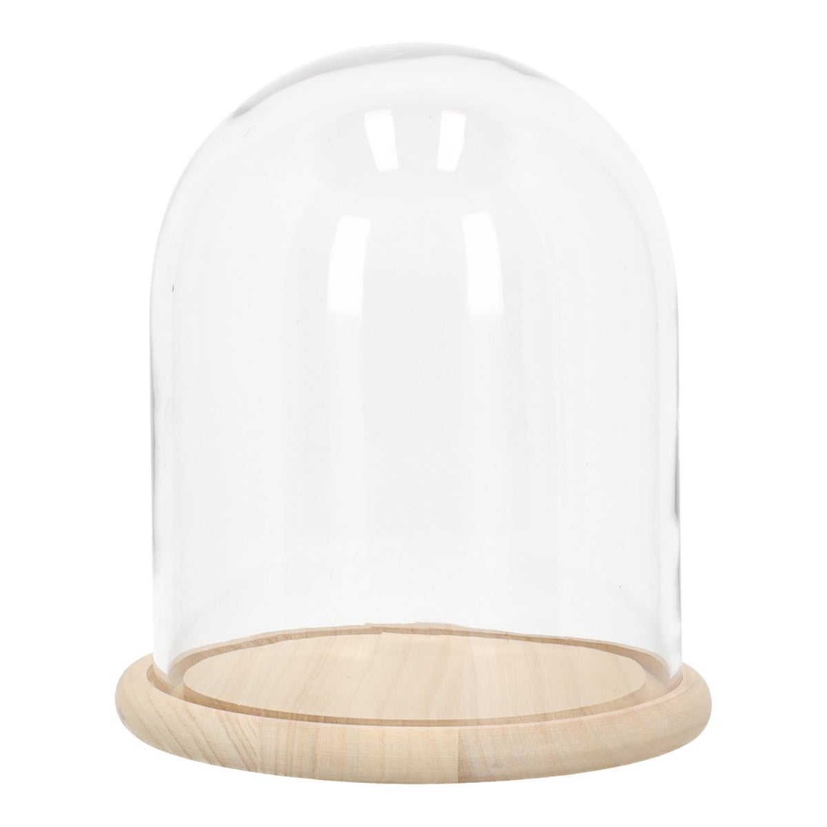 Stolp glas nature 23 x 27 cm Stolp glas nature 23 x 27 cm