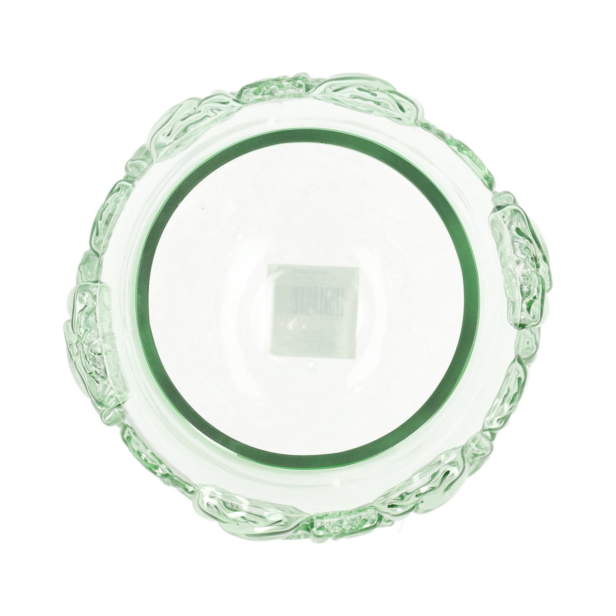 Vaas glas tulp 26 cm groen Vaas glas tulp 26 cm groen