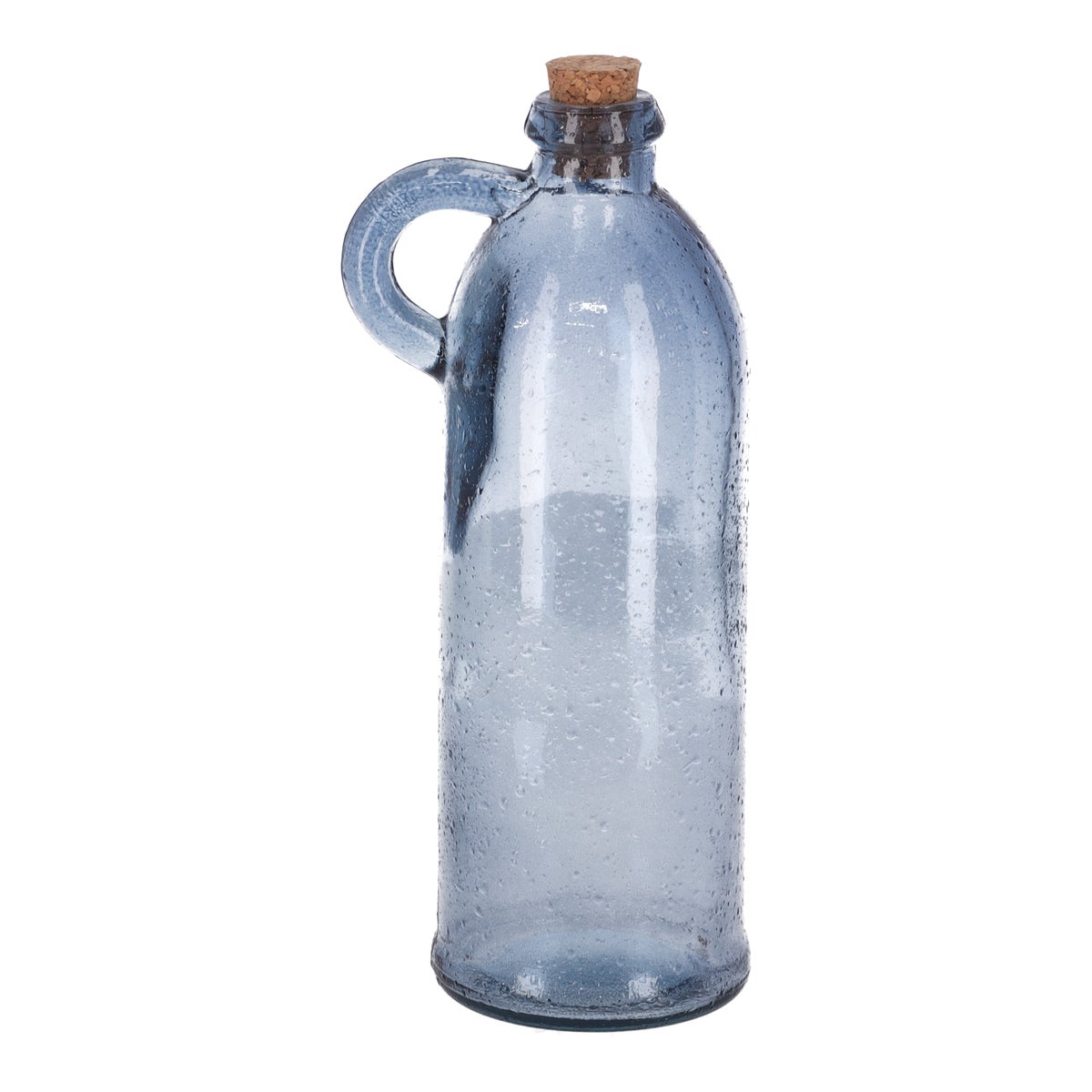 Fles glas Sitia grijs 22x8cm Fles glas Sitia grijs 22x8cm